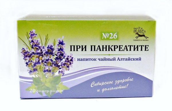 Изображение товара При панкреатите чайный напиток Алтайский У-Фарма 20 пакетиков При панкреатите чайный напиток Алтайский У-Фарма 20 пакетиков фотография