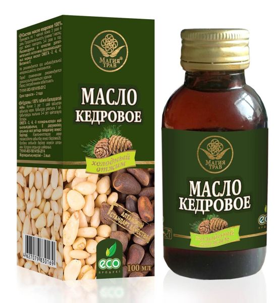 Изображение товара Масло Кедрового ореха Золотой Алтай, 100 мл Масло Кедрового ореха Золотой Алтай, 100 мл фотография