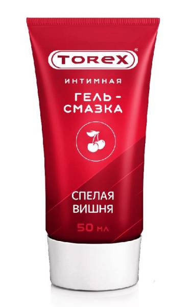 Изображение товара Гель-смазка Torex Спелая вишня 50мл Гель-смазка Torex Спелая вишня 50мл фотография