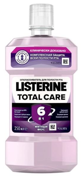 Изображение товара Листерин ополаскиватель для поласти рта Total Care 250мл Листерин ополаскиватель для поласти рта Total Care 250мл фотография