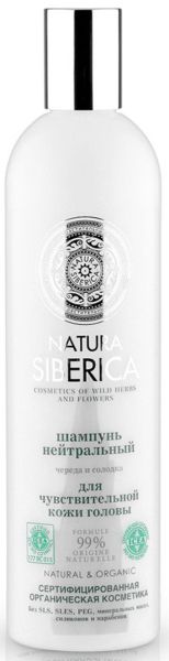 Изображение товара Natura Siberica нейтральный шампунь для волос для чувствительной кожи головы, 400 мл Natura Siberica нейтральный шампунь для волос для чувствительной кожи головы, 400 мл фотография