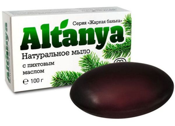 Изображение товара Мыло Алтания натуральное с пихтовым маслом, 100 г Мыло Алтания натуральное с пихтовым маслом, 100 г фотография