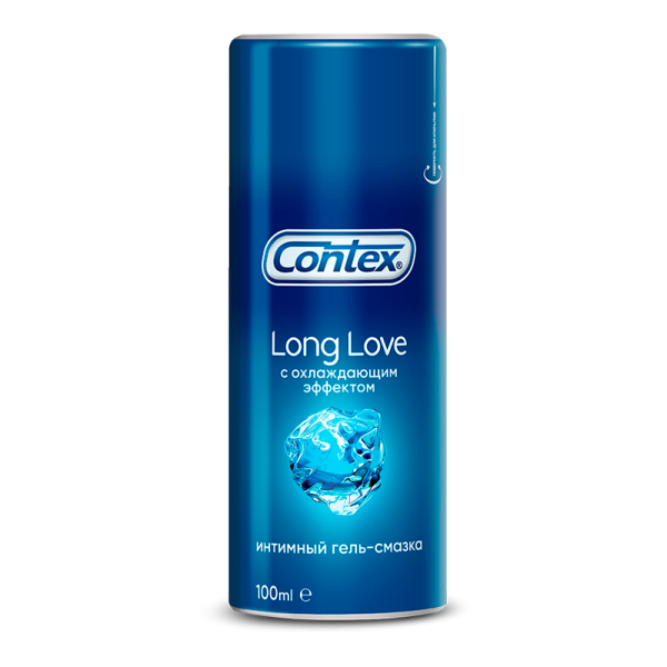 Изображение товара Интимный гель-смазка Contex Long Love, охлаждающий лубрикант-пролонгатор, 100 мл Интимный гель-смазка Contex Long Love, охлаждающий лубрикант-пролонгатор, 100 мл фотография